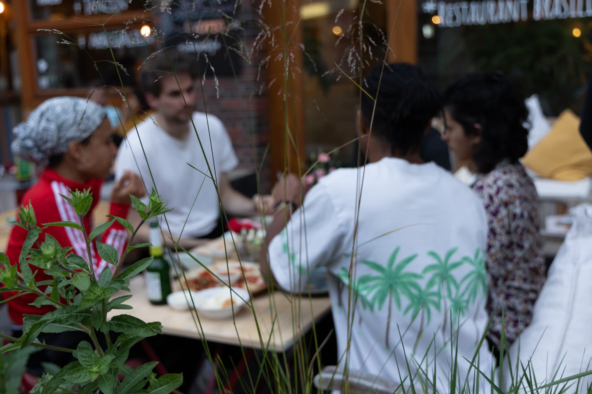 Brasilianisches Essen im Forró Haus